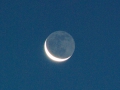 Crescent Moon with Earthshine