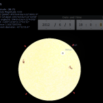 Venus Transit June 5th 2012 1900 CST from Lawrence Kansas Venus Transit 1900 from Lawrence, KS