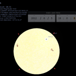 Venus Transit 1900 from Lawrence, KS